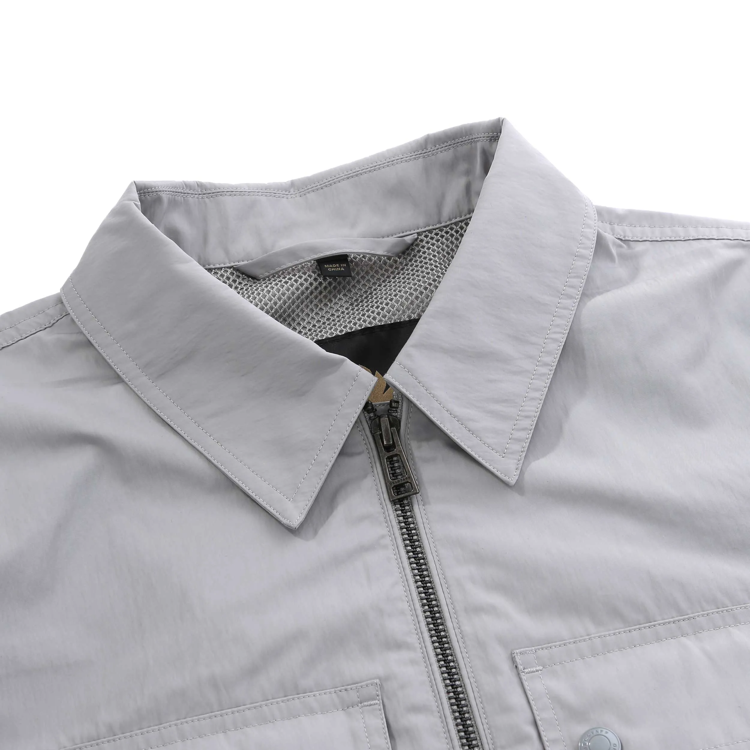 Belstaff Outline Overshirt in Cloud Grey