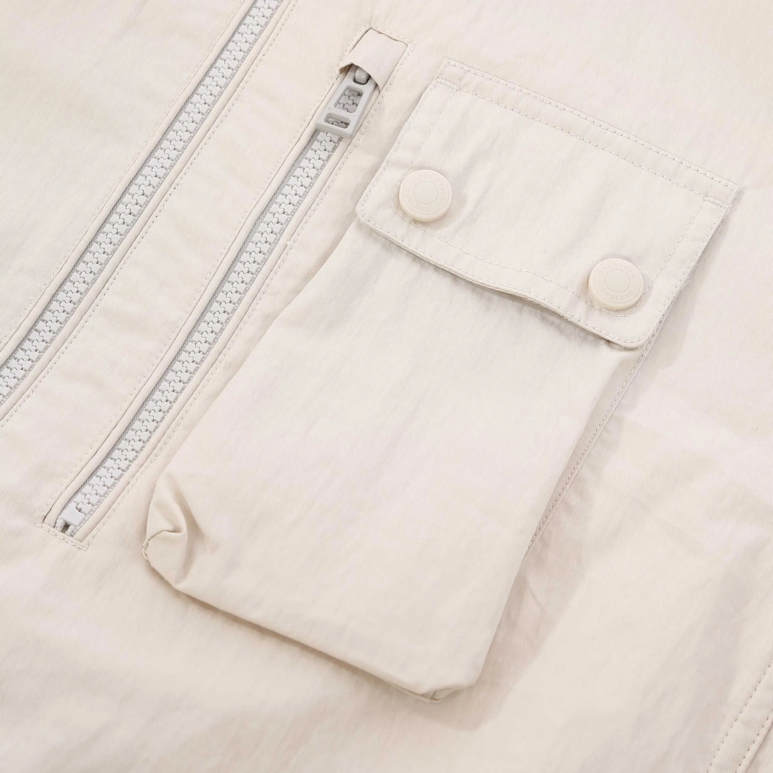 Belstaff Rail Overshirt in Moonbeam
