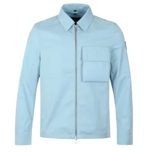 Belstaff Runner Overshirt in Skyline Blue