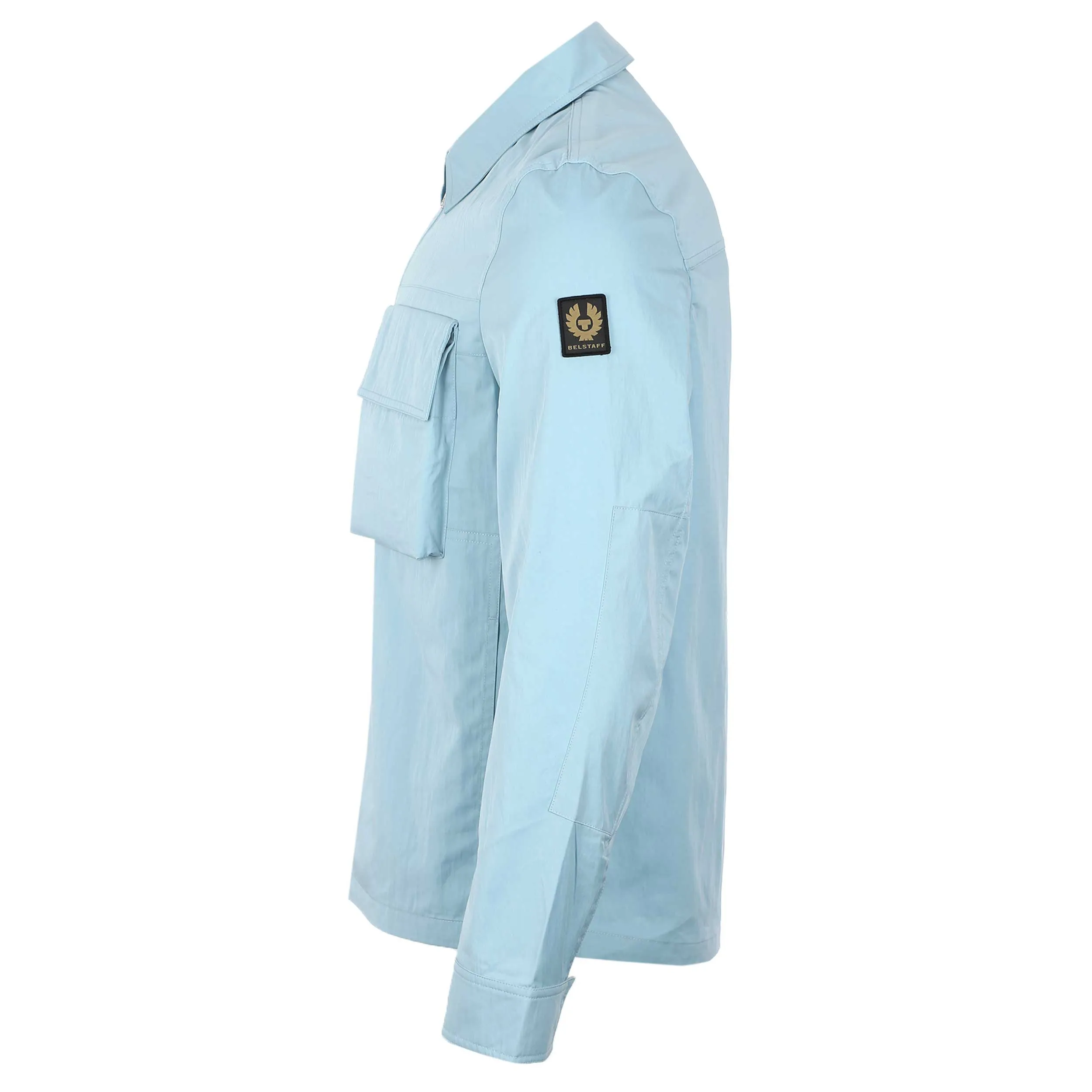 Belstaff Runner Overshirt in Skyline Blue