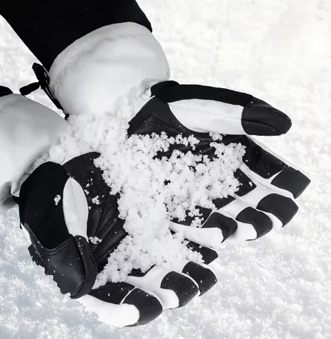 Durable Men's Winter Gloves with Anti-Slip Grip and Strap
