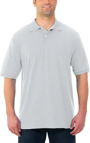 Jerzees Men's SpotShield Short Sleeve Polo