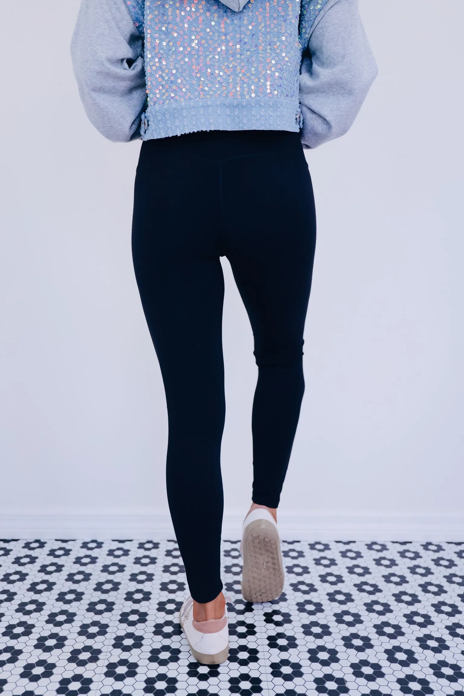 Lanie High Rise Leggings - Black