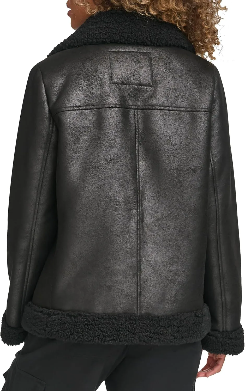 Levi's Women's Faux Shearling Moto