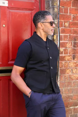 Liddy Waistcoat - Black