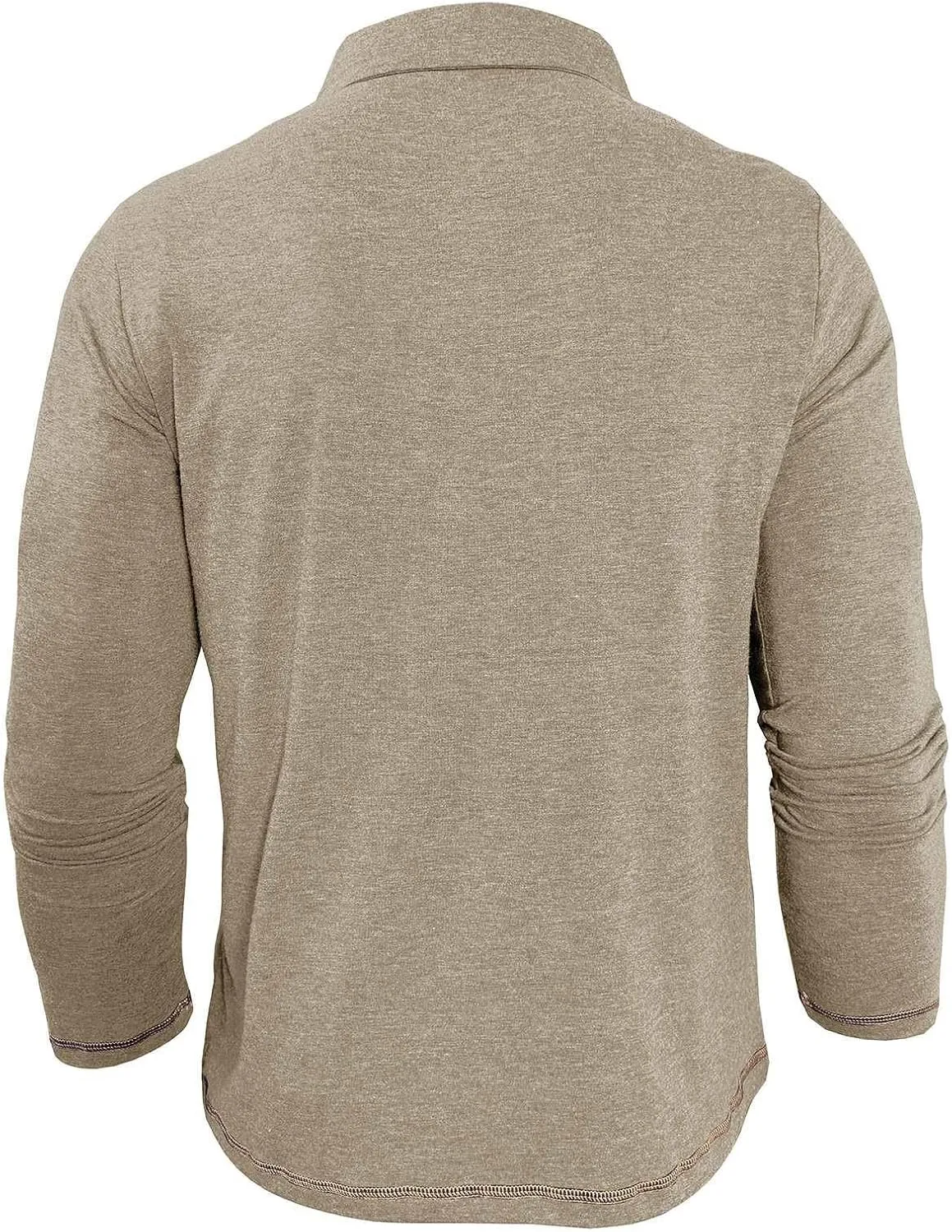 Long Sleeve Polo Shirts for Men Button Up Cotton Casual Golf Polos Shirt with Pocket Camiseta Manga Larga para Hombre