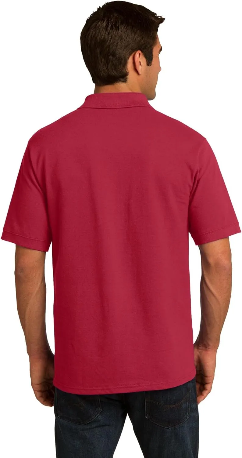 Port & Company Men's 50/50 Pique Polo
