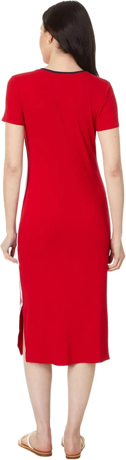 Tommy Hilfiger Women's Ribbed Midi Dress
