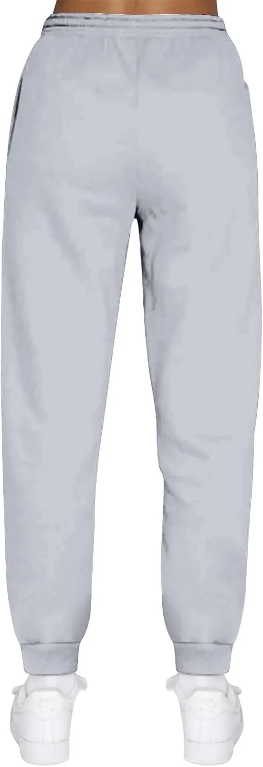 Womens Sweatpants Baggy Drawstring Plus Size Joggers Cinch Bottom Fleece Sweatpants Casual Athletic Joggers with Pockets